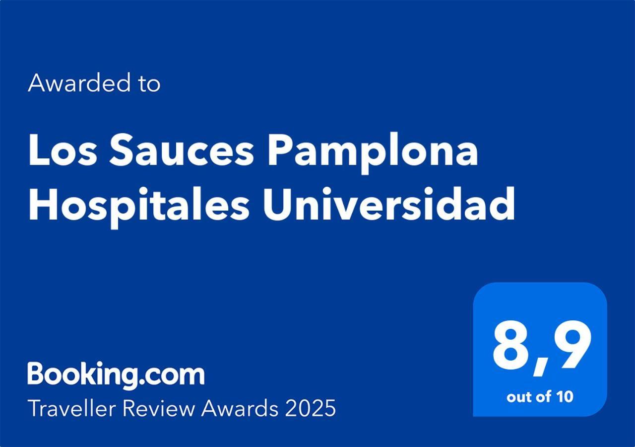 Los Sauces Pamplona Hospitales Universidad Baranain Extérieur photo